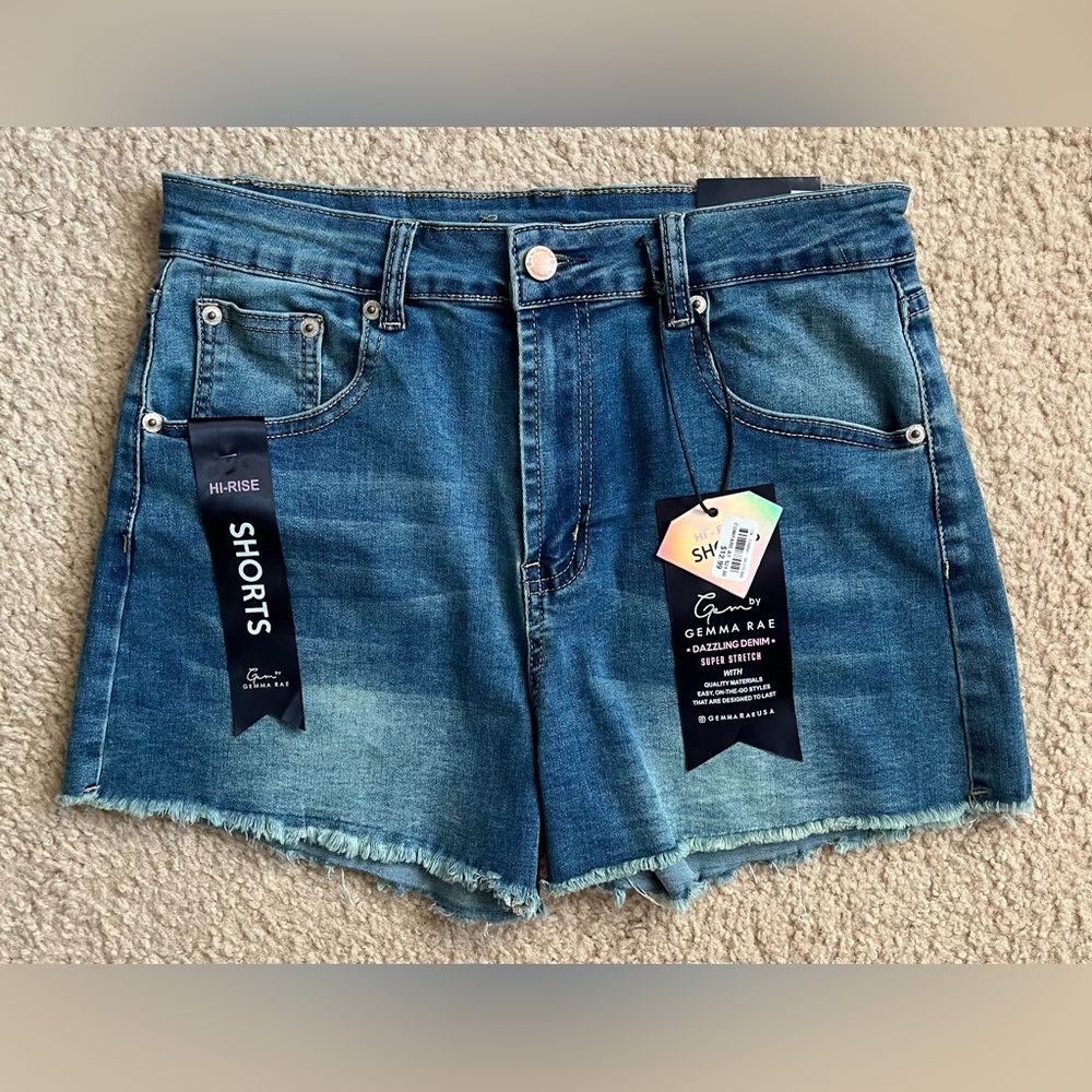 Gem by Gemma Rae Blue Denim Jean Shorts
